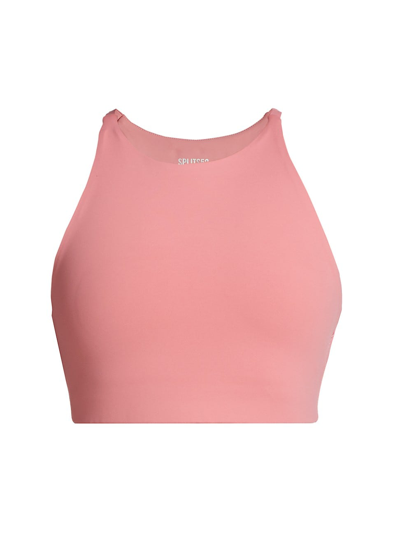 Splits59 Claudia Techflex Sports Bra In Pink