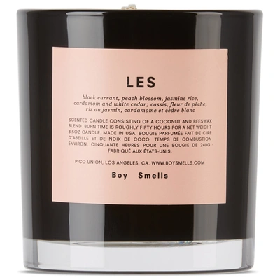 Boy Smells Les Scented Candle, 8.5 oz In Pink