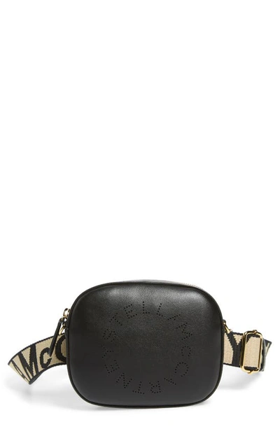 Stella Mccartney Alter Faux Leather Belt Bag In Black