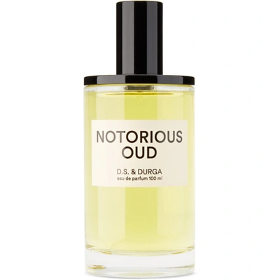 D.s. & Durga Notorious Oud Eau De Parfum, 100 ml In Na