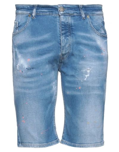 Pmds Premium Mood Denim Superior Denim Shorts In Blue