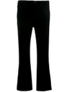 Citizens Of Humanity Flared Cropped Trousers - Black