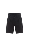 Moschino Mens Black Cotton Shorts