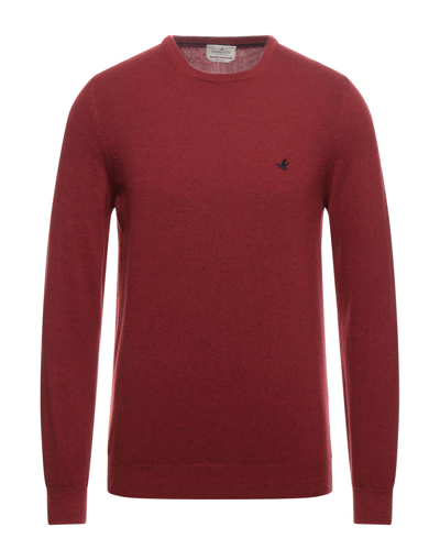 Brooksfield Sweaters In Red