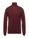 Roberto Collina Turtlenecks In Maroon