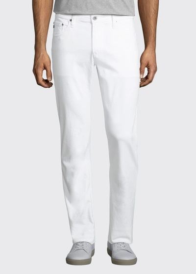 Ag Graduate Sud Slim Straight Leg Pants In Sulfur Wind Swept