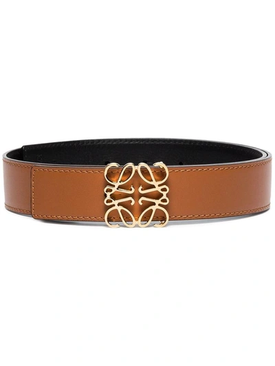 Loewe Belts Leather Brown