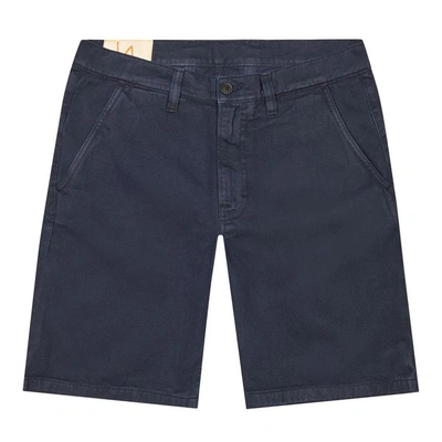 Nudie Jeans Jeans Luke Worker Shorts - Navy - Atterley