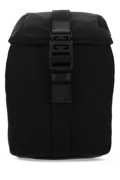 Givenchy Black Mini 4g Light Backpack Pouch