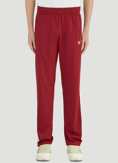 Adidas By Human Made Firebird Track Pants In Red