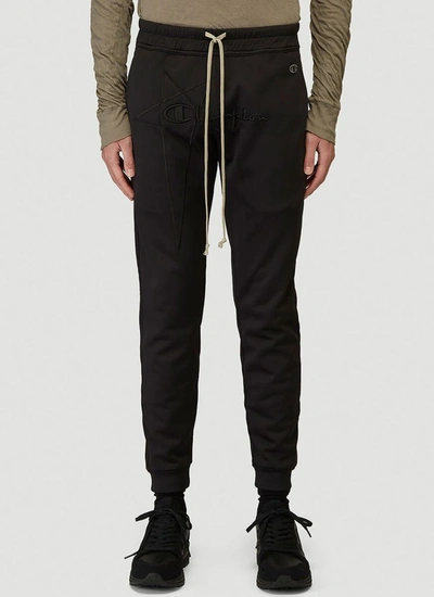 Rick Owens Elasticated Ankle Tailored Trousers In Black