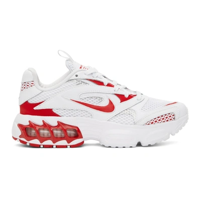 Nike Zoom Air Fire Trainers In White Synthetic Fibers