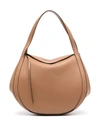 Wandler Lin Leather Hobo Bag In Brown