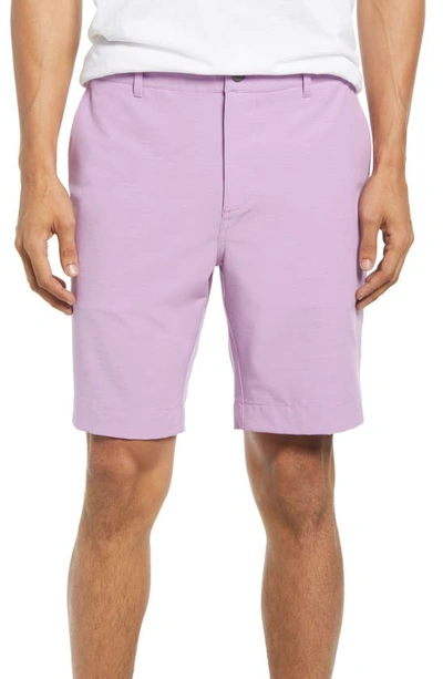 Faherty Belt Loop All Day Hybrid Shorts In Summer Violet