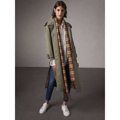 burberry trench green