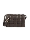 Bottega Veneta The Cassette Padded Leather Crossbody Bag In Fondant