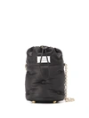 Maison Margiela Small Glam Slam Bucket Bag In Black