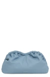 Mansur Gavriel Cloud Lambskin Clutch In Blue