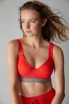 Natori Dynamic Convertible Contour Sports Bra (32ddd) In Tango/mineral