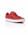 Philipp Plein Lo-top Sneakers New Era In Red/nickel