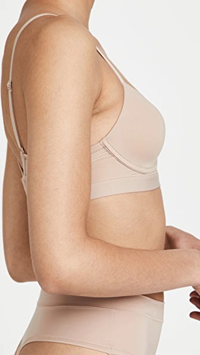 Calvin Klein Underwear Perfectlt Fit Flex Light Lined Bralette In Cedar