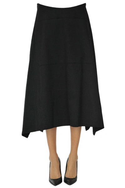Loewe Apron Skirt In Black