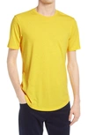 Goodlife Triblend Scallop Crewneck T-shirt In Empire Yellow