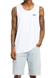 Rvca Sport Vent Tank In White