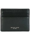 Michael Kors Classic Flat Cardholder In Schwarz