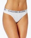 Calvin Klein Ck Ultimate Cotton Thong Qd3636 In White