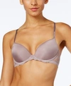 Calvin Klein Seductive Comfort Demi Lift Convertible Bra In Violet Dust