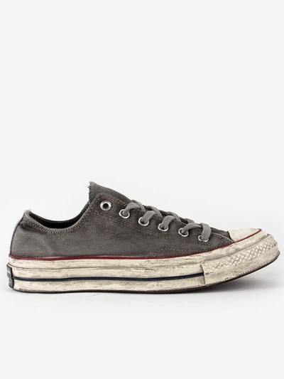 Converse Chuck 70 Smoked Canvas Low Top Sneakers In Grey | ModeSens