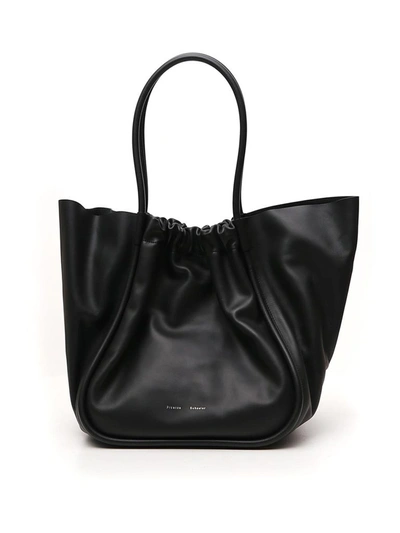 Proenza Schouler Ruched Tote Bag In Black