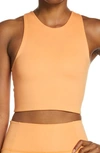 Girlfriend Collective Dylan Longline Racerback Sports Bra In Horizon