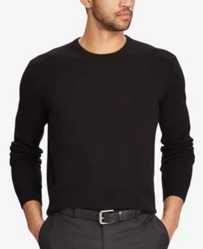 Polo Ralph Lauren Washable Cashmere Crewneck Sweater In Polo Black
