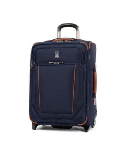Travelpro Crew Versapack 20" 2-wheel Global Softside Carry-on In Patriot Blue