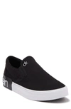 Calvin Klein Men's Ryor Casual Slip-on Sneakers In Black