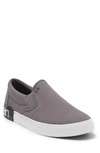 Calvin Klein Men's Ryor Casual Slip-on Sneakers In Slate