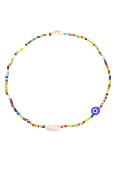Talis Chains Ibiza Choker Necklace In Multi