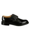 Church's Shannon Whole-cut Polished-leather Derby Shoes In Black