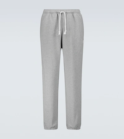 Acne Studios Frack Drawstring Jogger Sweatpants In Ice Blue