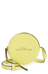 Marc Jacobs Hot Spot Mini Leather Crossbody In Limelight