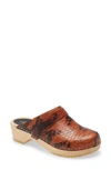 Swedish Hasbeens Women's Swedish Husband Slip On Clogs In Assorted