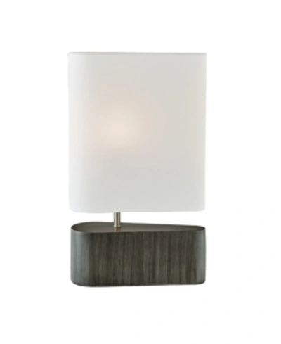 Lite Source Goslin Table Lamp In Charcoal Gray