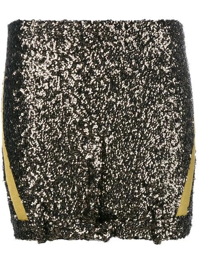 A.f.vandevorst Glitter Mini Skirt