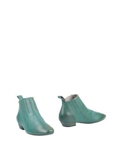 Marsèll Ankle Boots In Green