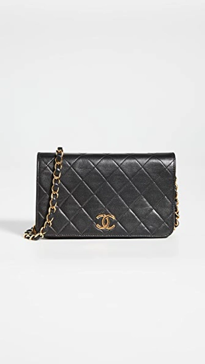 Pre-owned Chanel Quilted Shoulder Bag In Black