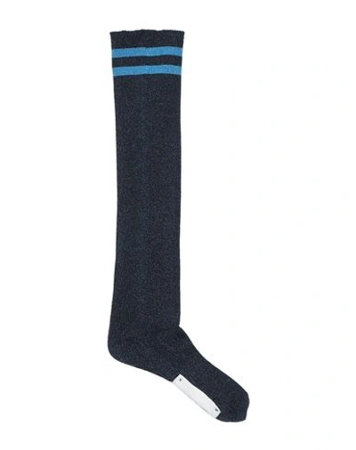 Alberta Ferretti Short Socks In Blue