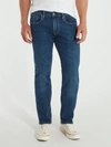 Hudson Byron Straight Leg Jeans In Tackle