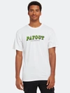 Nasaseasons Payout Graphic Crewneck T-shirt In Off White